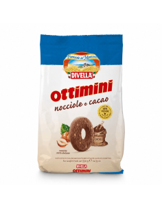 Italian hazelnut cocoa biscuits – Divella Ottimini