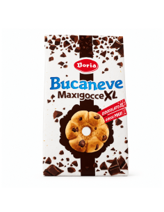 Doria Bucaneve Maxi Schokotropfen-Kekse aus Italien