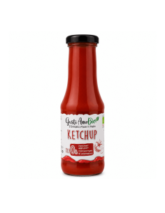 Italiaanse ketchup zonder toegevoegde suikers van Gustiamo
