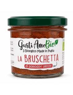Gustiamo Bio La Bruschetta Crema di Pomodori Secchi