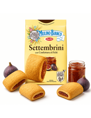 Biscuits sablés à la confiture de figues – Mulino Bianco