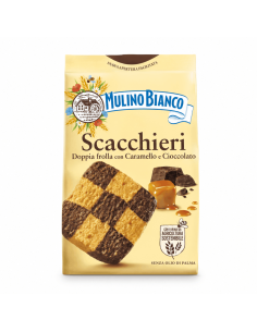 Mulino Bianco Scacchieri Cookies – caramel chocolate