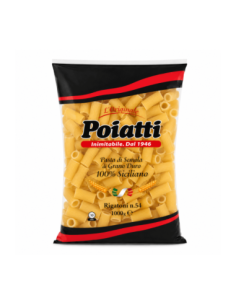 Poiatti 54 Rigatoni 100% Grano Siciliano - 1 Kg
