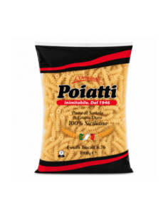 Poiatti 76 Fusilli Bucati 100% Grano Siciliano - 1 Kg