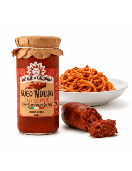 Scharfe Pastasauce mit 'Nduja – Delizie di Calabria