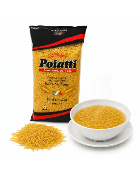 Fili d'Oro n.20 pasta met Siciliaanse tarwe – Poiatti