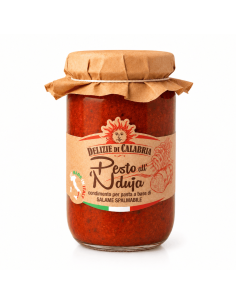 Delizie di Calabria Pesto mit 'Nduja – mittelscharf