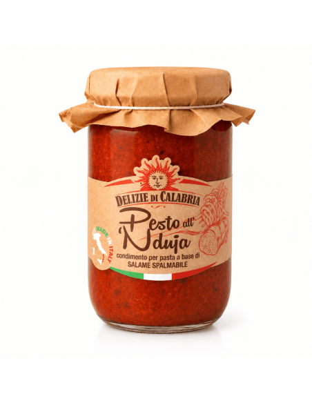 Delizie di Calabria Pesto mit 'Nduja – mittelscharf