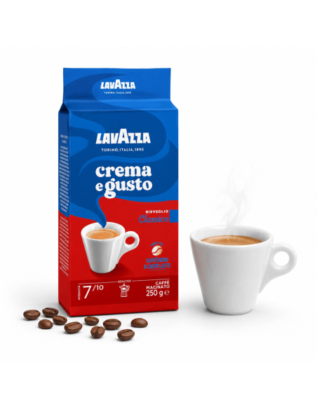 Lavazza Crema e Gusto Risveglio Coffee for Moka Pot