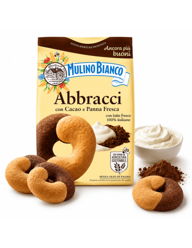 Mulino Bianco Abbracci, Heerlijke Koekjes met Cacao