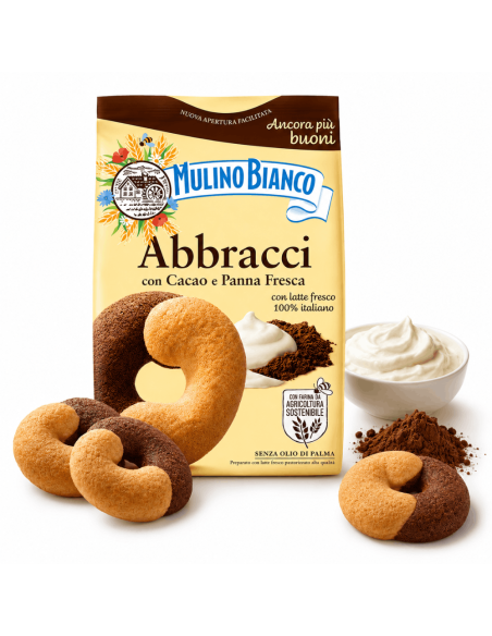 Mulino Bianco Abbracci, Heerlijke Koekjes met Cacao