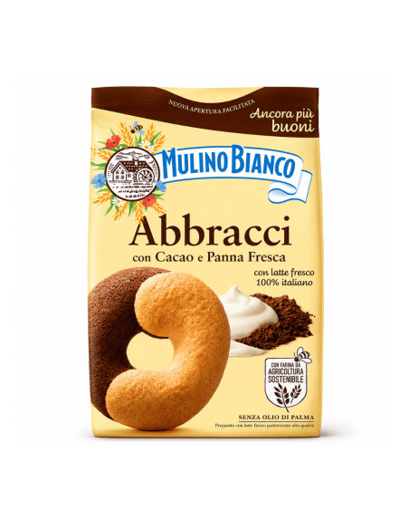 Mulino Bianco Abbracci, Heerlijke Koekjes met Cacao