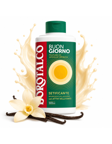 Borotalco Creamy Vanilla Silky Shower Gel