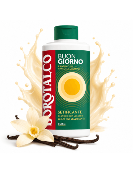 Borotalco Creamy Vanilla Silky Shower Gel