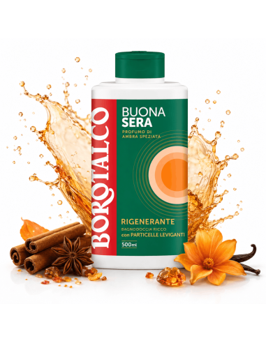 Borotalco BuonaSera Spiced Amber Shower Gel