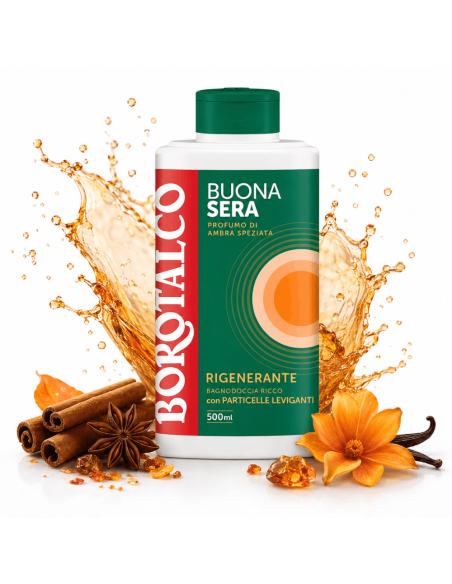 Borotalco BuonaSera Spiced Amber Shower Gel
