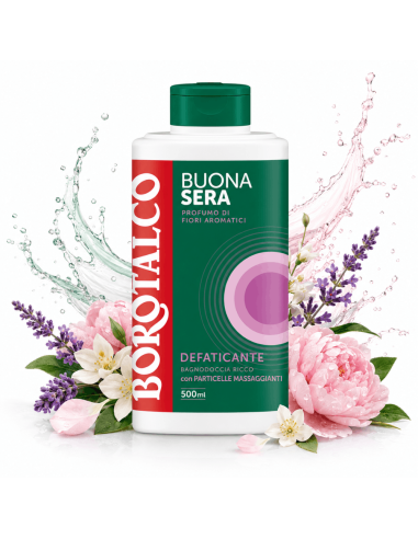 Borotalco BuonaSera Aromatic Flower Bath & Shower Gel