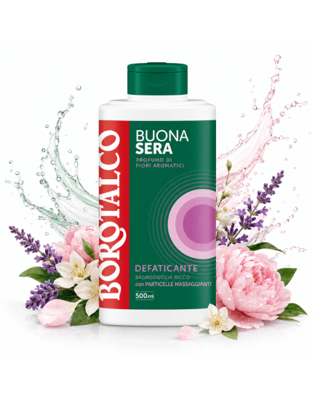 Borotalco BuonaSera Aromatic Flower Bath & Shower Gel