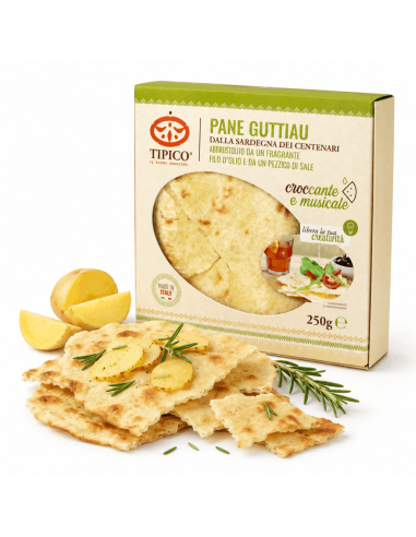 Tipico Guttiau Flatbread, Crispy Sardinian Bread