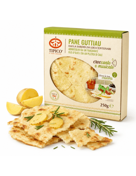 Tipico Guttiau Flatbread, Crispy Sardinian Bread