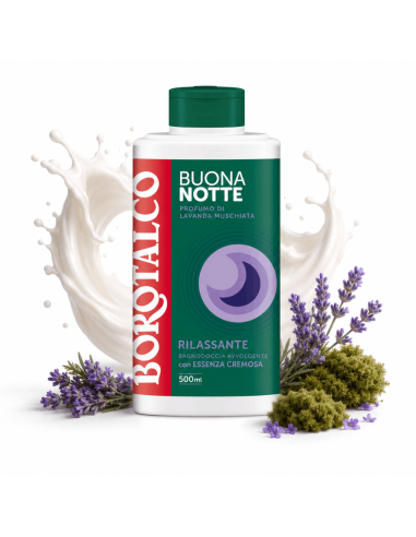 Borotalco BuonaNotte Lavender Bath & Shower Gel