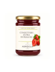 Agrisicilia Confettura Extra di Fragole - 340 gr