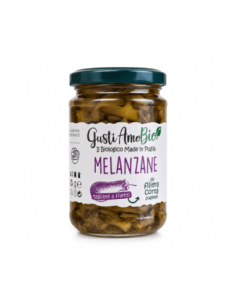 Gustiamo Bio Melanzane a filetti - 280 gr
