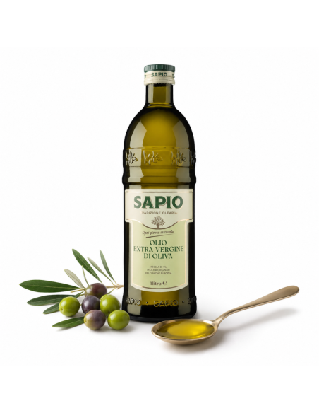Huile d'Olive Extra Vierge Sapio pour Cuisine Quotidienne