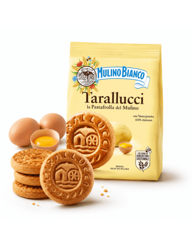 Mulino Bianco Tarallucci Cookies, Perfect for Tea Time