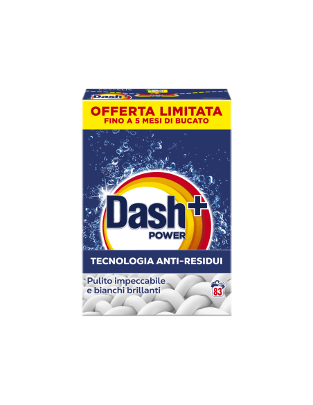 Dash Power Detersivo in Polvere 83 lav. - 4150 g