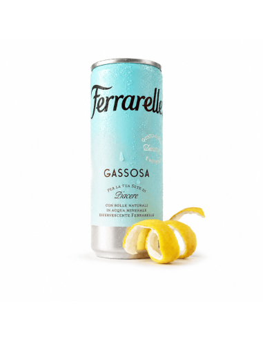 Ferrarelle Gassosa, boisson gazeuse rafraîchissante