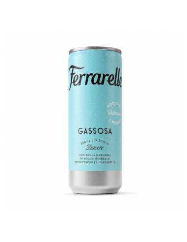 Ferrarelle Gassosa, boisson gazeuse rafraîchissante
