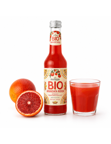 Tomarchio bio-blutorangenlimonade, boisson rafraîchissante italienne