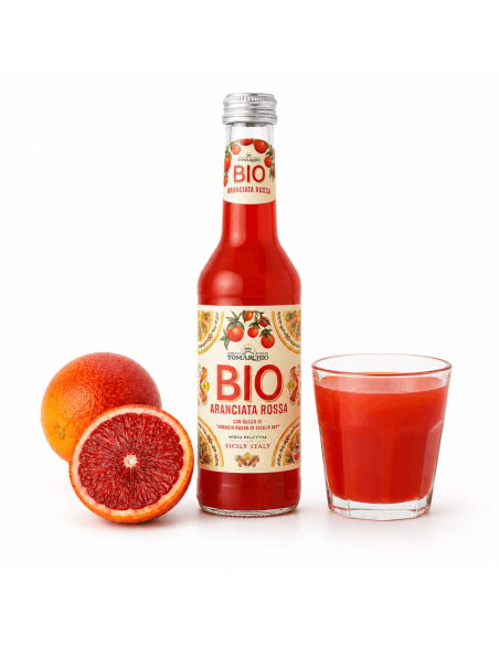 Tomarchio bio-blutorangenlimonade, boisson rafraîchissante italienne