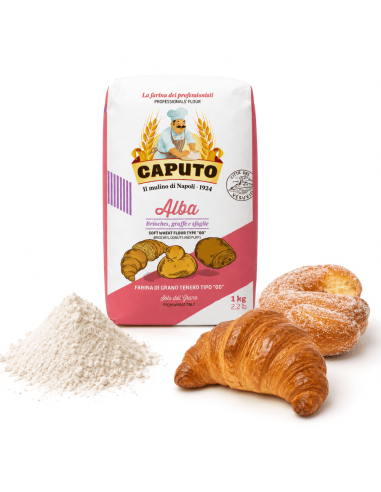 Mulino Caputo Farina Alba "00" per Dolci