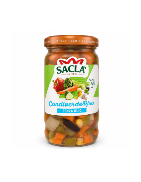 Saclà Condiriso Light senza olio für Reissalate