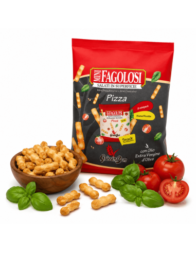 Grissinbon Mini Fagolosi Pizza Flavored Breadsticks