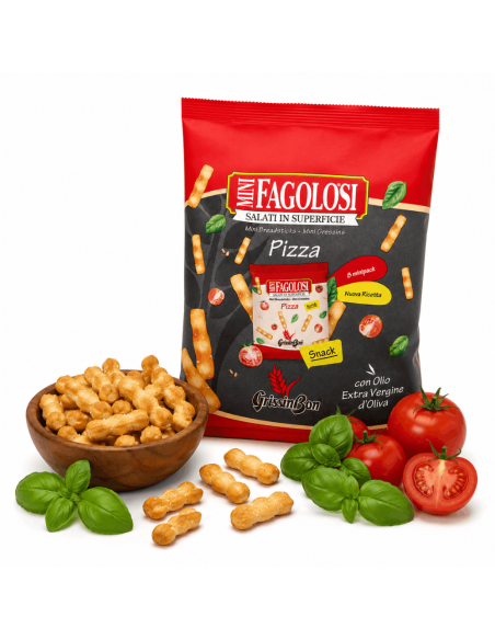 Grissinbon Mini Fagolosi Pizza Flavored Breadsticks