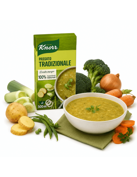 Knorr Traditionele Groentecrèmesoep voor een Gezonde Maaltijd