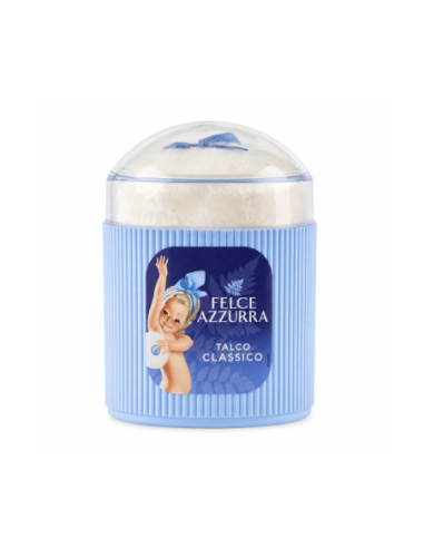 Felce Azzurra Talco Classico Barattolo con Piumino - 250 gr