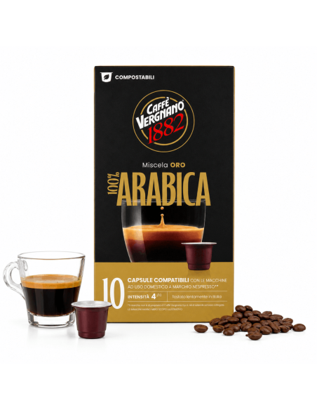 Caffè Vergnano 1882 Gouden Melange Espresso Capsules