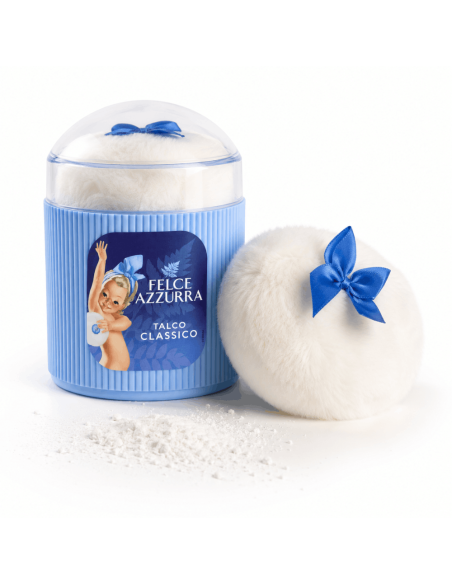 Felce Azzurra Talco Classico per la Cura del Corpo
