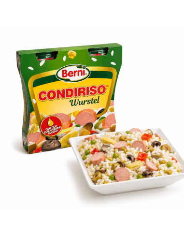 Berni Condiriso met Knakworstjes - Heerlijke Groentemix