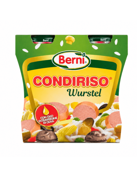 Berni Condiriso met Knakworstjes - Heerlijke Groentemix