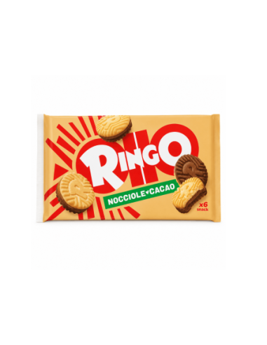 Pavesi Ringo Nocciole e Cacao Famiglia 6 pz - 330 gr