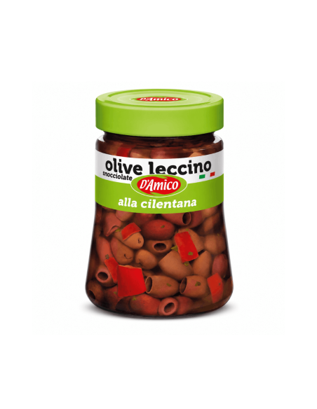D'Amico Olive Nere Leccino alla Cilentana - 270 gr