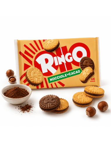 Pavesi Ringo con Nocciole e Cacao per la Famiglia