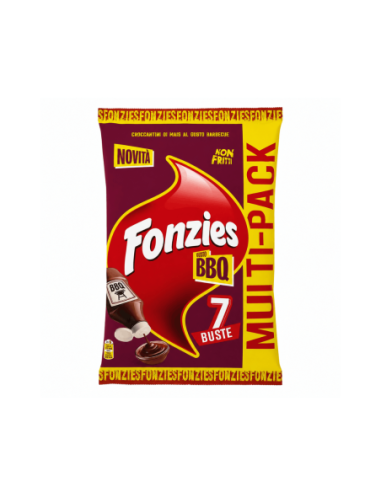 Fonzies multipack gusto BBQ 7 buste - 164,5 gr
