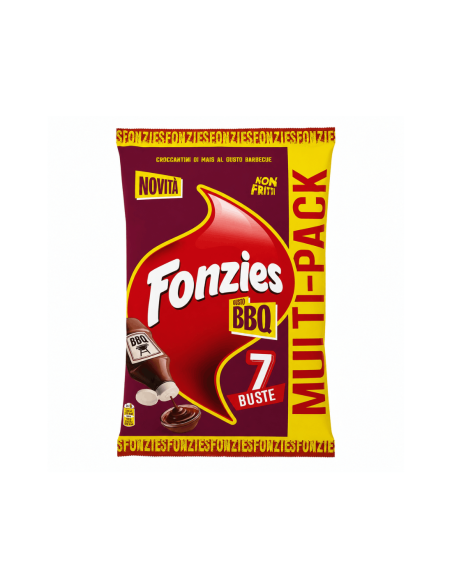 Fonzies multipack gusto BBQ 7 buste - 164,5 gr