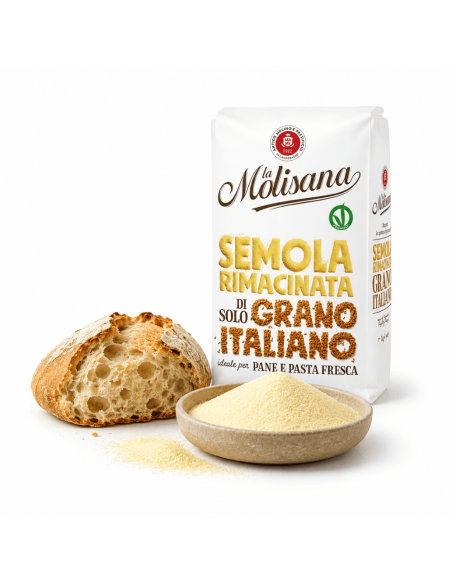 La Molisana Semoule de Blé Dur Italienne pour Cuisson au Four